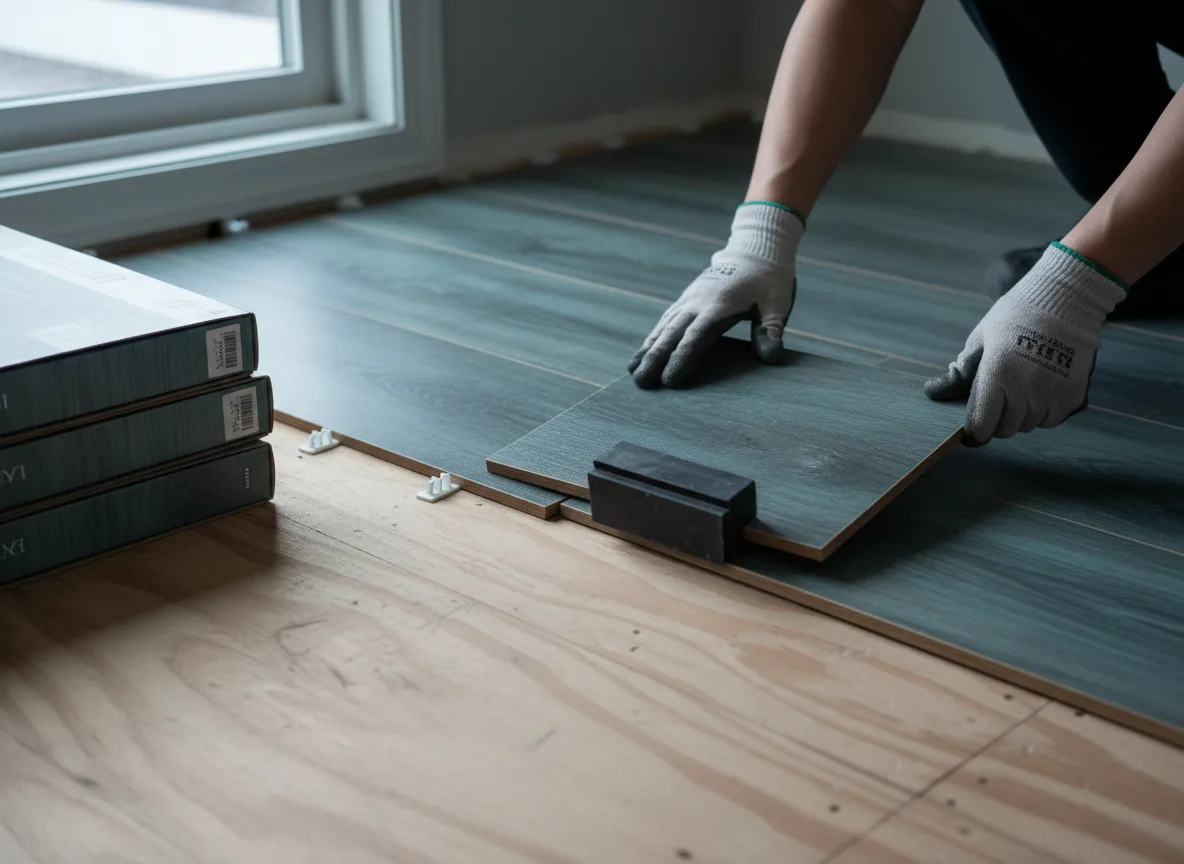Luxury Vinyl Plank Installation company in Stamford, NE